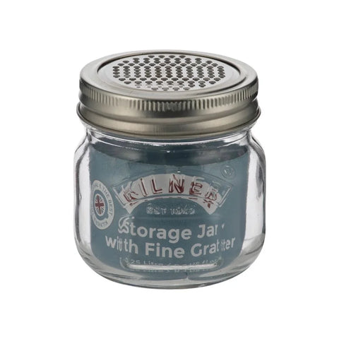 Kilner oppbevaringskrukke med rivetopp.