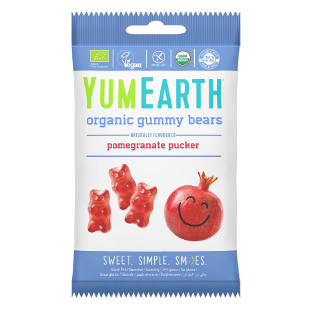 Yum Earth Organic Gummibjørner 50g