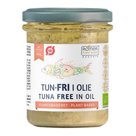 Rømer Vegan økologisk TUN-FRI i olje 180g