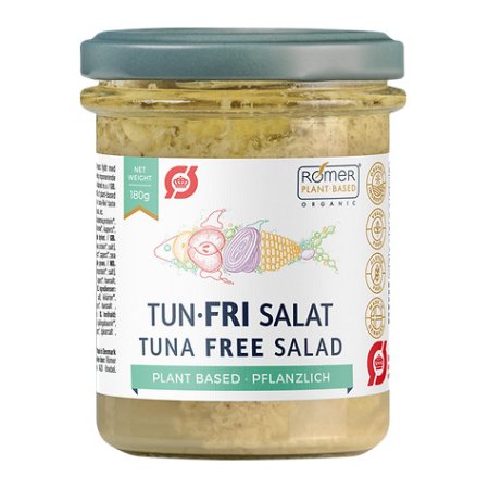 Rømer Vegan økologisk TUN-FRI salat 180g