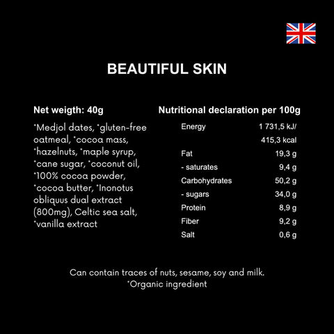 Fungybar Beautiful Skin med Chaga