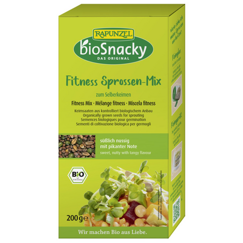 Spirefrø, fitness, 200 g, økologisk, bioSnacky