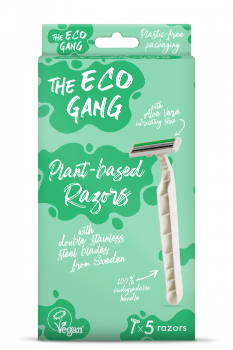 Barberhøvel The Eco Gang 5 stk