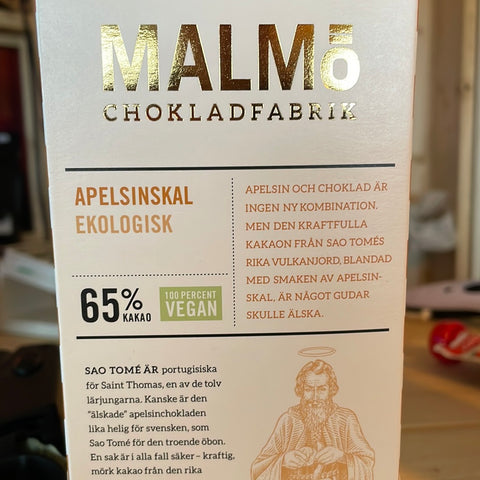Malmö Apelsinskal 65% 80g