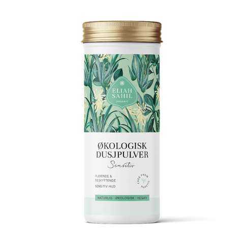 Dusjpulver, sensitiv, 90 g, økologisk, Eliah Sahil