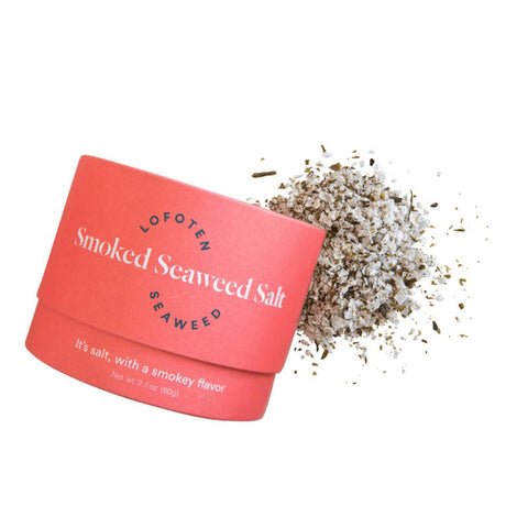 Smoked sea weed salt