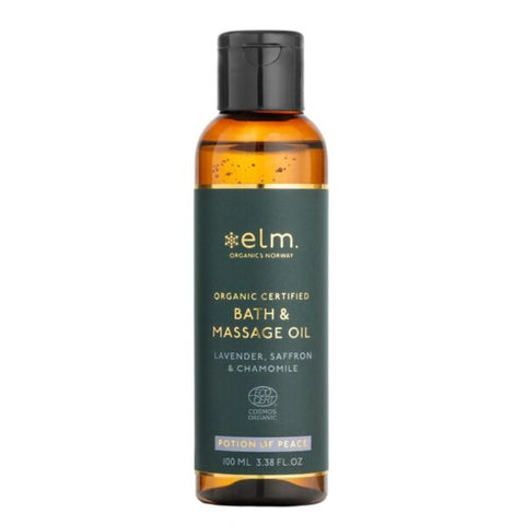 Elm Organics Potion Of Peace – Bade & Massasje Olje 100 ml