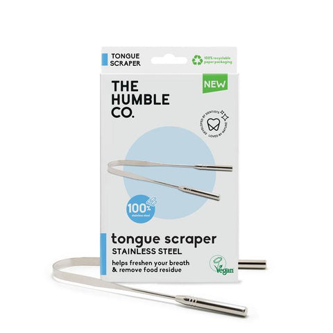 The Humble Co Stainless Steel tungeskraper