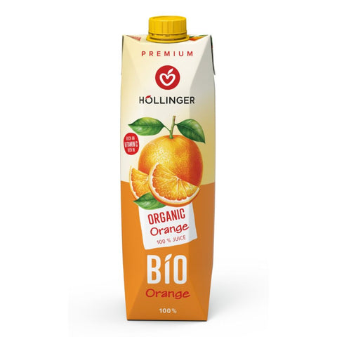 Appelsinjuice, 1 l, økologisk, Höllinger Juice