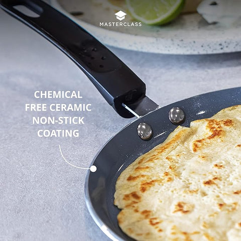 MasterClass Ceramic Non-Stick 24cm Eco Crêpe Pan- PFOA, PTFE og BPA fri