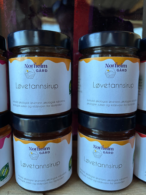 Løvetannsirup fra Norheim gård