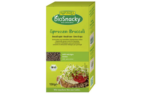 Spirefrø, brokkoli, 150 g, økologisk, bioSnacky