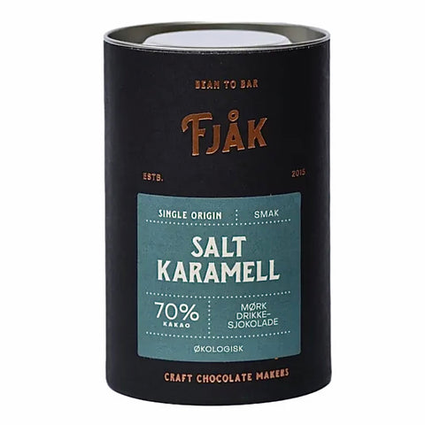 Fjåk Drikkesjokolade boks Salt Karamell