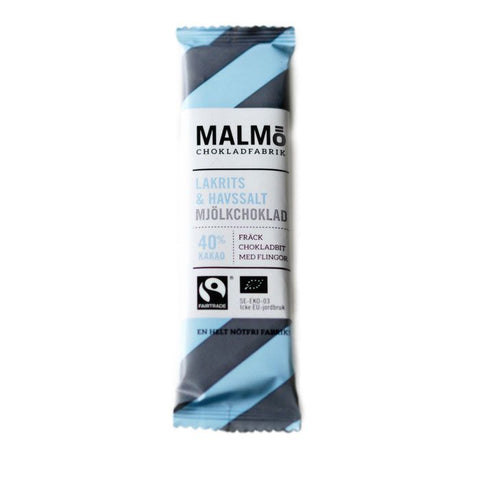 Malmø minibar lakris og havsalt 40% 25 g